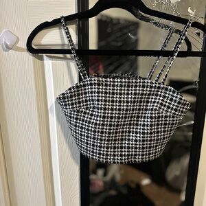 Garage- stylish cropped tank.